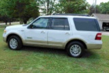 2008 Ford Expedition King Ranch 4x4 White w/King Ranch Package