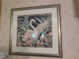Framed Swan Print