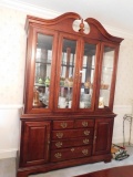 American Drew Cherry China Cabinet w/Lights