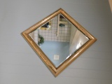 Thick Framed Beveled Edge Mirror