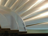 Brass Style Decorative Fan by C.Jere 1989