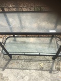 Glass Patio Table