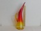 Amberina Glass Glass Pitcher Vase