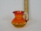 Amberina Small Glass Pitcher