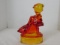 Amberina Glass Figurine