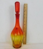 Amberina Glass Decanter