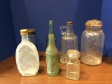 Lot of 7 Vintage Bottles and Jars