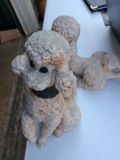 Lot of 2 Mid Century Poodles