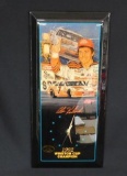 23x12 Wall Clock Of Allen Kulwicki Designed By Sam Bass Limited Edition #33 Of 10,000