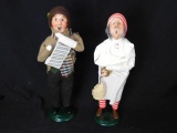 Scrooge Doll and Caroler
