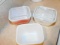 3 Pyrex Refrigerator Dishes