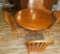Meka Woods Breakfast Table with 4 Chairs