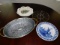 Lot of Misc. Items, Cake Plate, Serving Dish, Etc.