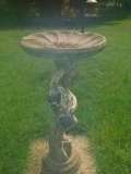 Cement Bird Bath