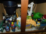 Contents Under the Sink/ Cabinet to Right
