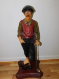 Statue of Man Golfer