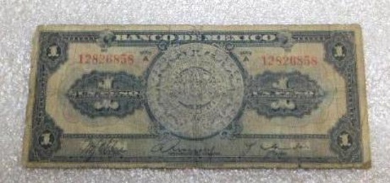 Mexico One Pesos Series A Forgein Currency