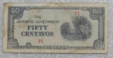The Japanese Government Fifty Centavos Forgien Currency
