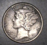 1944 Mercury Head Dime