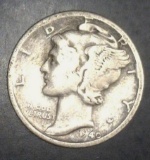 1940S Mercury Head Dime