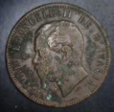 World Coins 10 Centesimi 1862