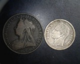 World Coins Penny 1896, Bolivar 1926
