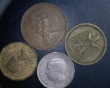 World Coins 3 Pence 1966, 2 Pence 1971, Coin 1967