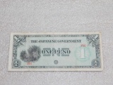 The Japanese Government One Peso Forgein Currency