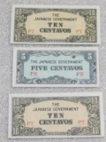 Lot of 3 Japanese Government Forgein Currency