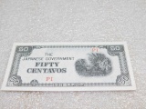 The Japanese Government Fifty Centavos Forgien Currency