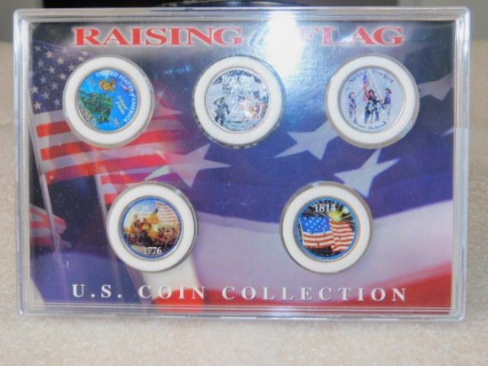 "Rasing The Flag " Quarter Collection