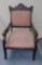 Upholstered Chair with Arm Rest