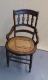 Wicker Bottom Chair