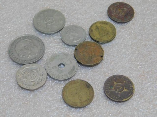 Coins Foreign to the US(10)