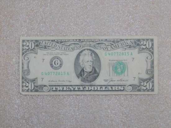 Federal Reserve Note $20 1985 Series