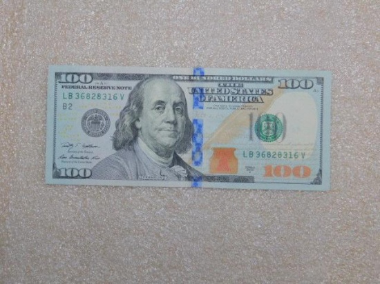 Federal Reserve Note $100 Series 2009 A
