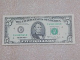 Federal Reserve Note $5 1995 Series