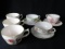 Lot Of Six Cups And Three Saucers