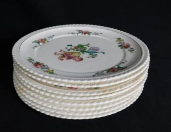 Eight Regal Vellum Plates