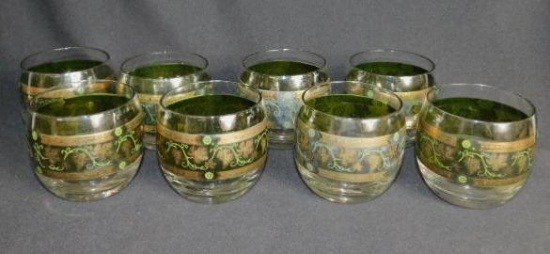 Eight Cocktail Glasses