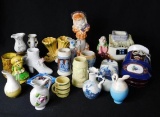 Lot Of Cups, And Figurines