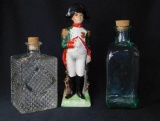 Lot Of Three Decanters