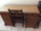 Nine Drawer Vintage Desk and Chair