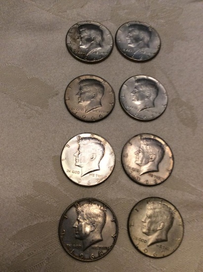 1965-1968 Kennedy Half Dollars
