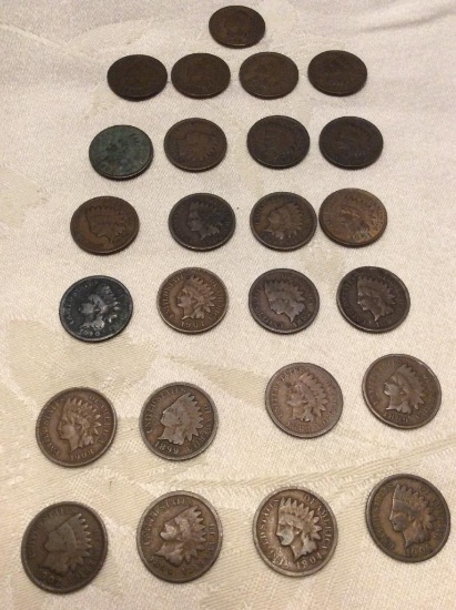 Indian Head Pennies