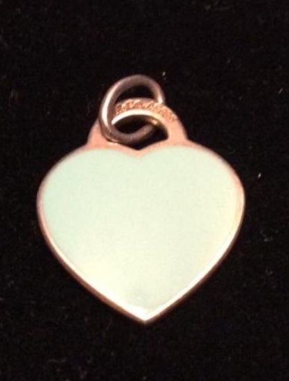 Tiffany & Co. Sterling Heart Pendant