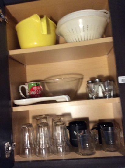 Lot of Large Kitchen, Glassware, and Dinnerware