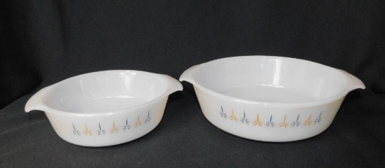 Two Fire King Bowls