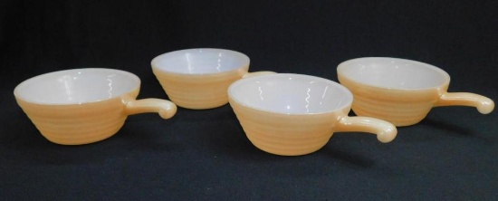 Lot Of Four Fire King Bowls
