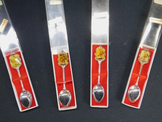 Lot Of Four Mixed Hummel Spoons